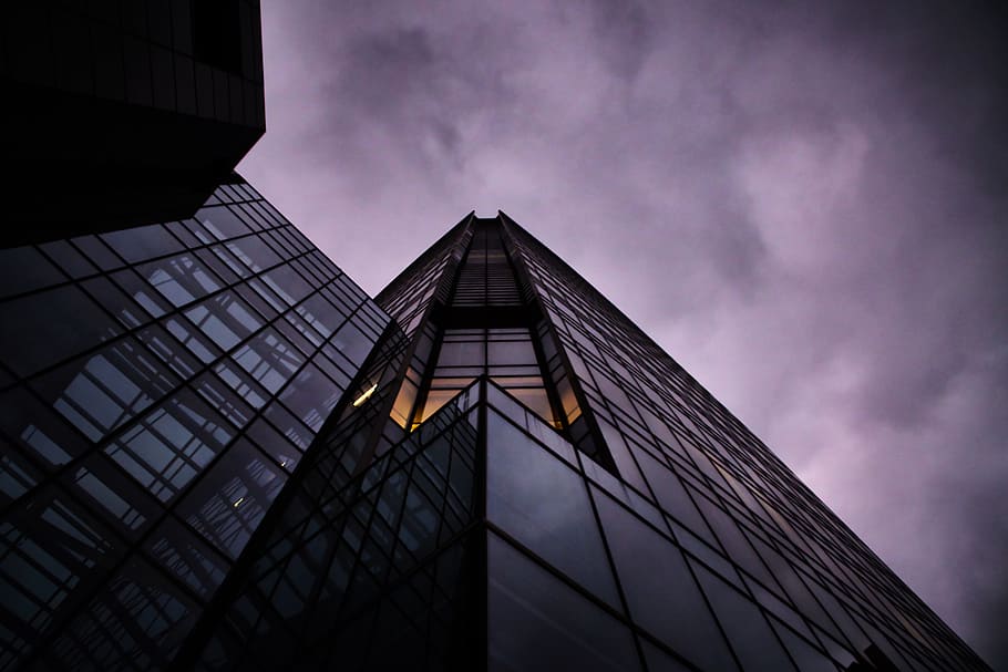 sky, architecture, city, skyscraper, tower, building exterior HD wallpaper