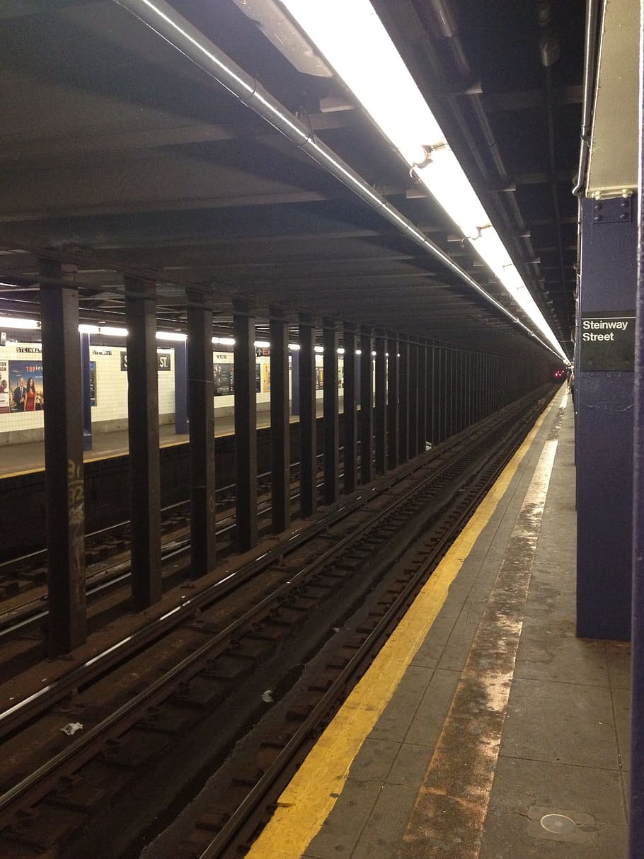 Subway, Station, Station, Platform, Metro, Tunnel, underground HD wallpaper