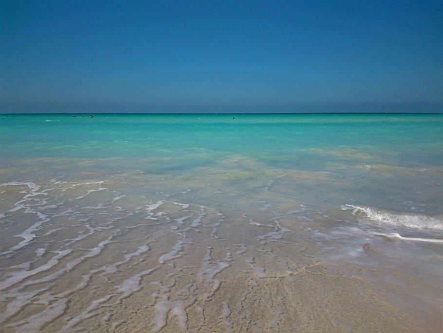 sea, blue, beach, vacation, sky, coast, italy, sunny, paradise HD wallpaper