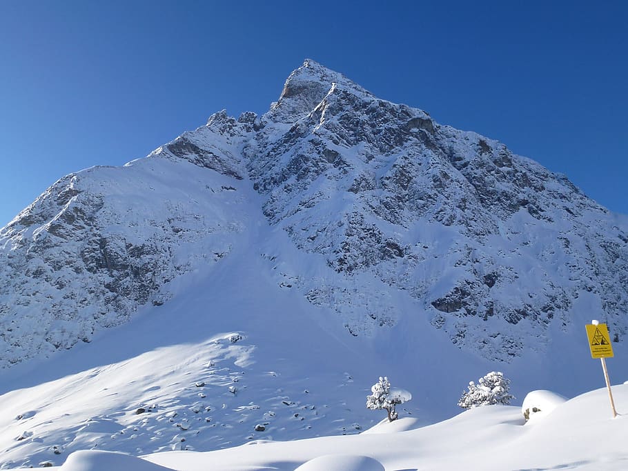 snow, wintry, montafon, winter, cold temperature, mountain HD wallpaper