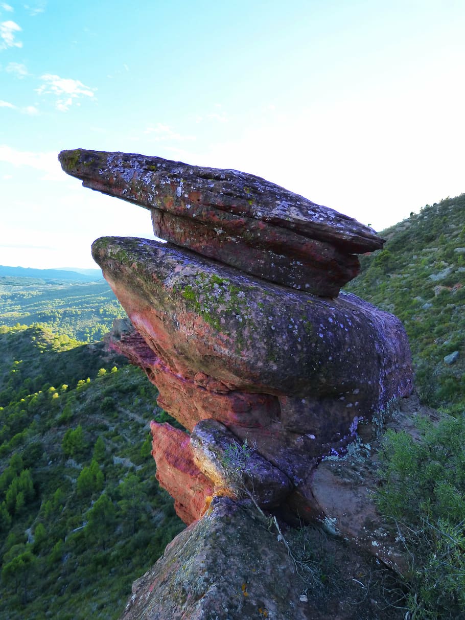 rock, outgoing, mountain, erosion, nature, rock - Object, stone - Object HD wallpaper