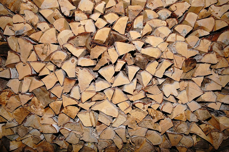 wood, split, storage, firewood, wood for the fireplace, stacked HD wallpaper