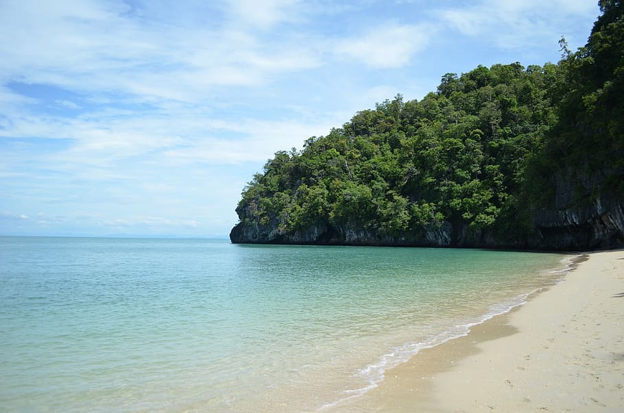 beach, relaxation, langkawi, water, sea, sky, beauty in nature