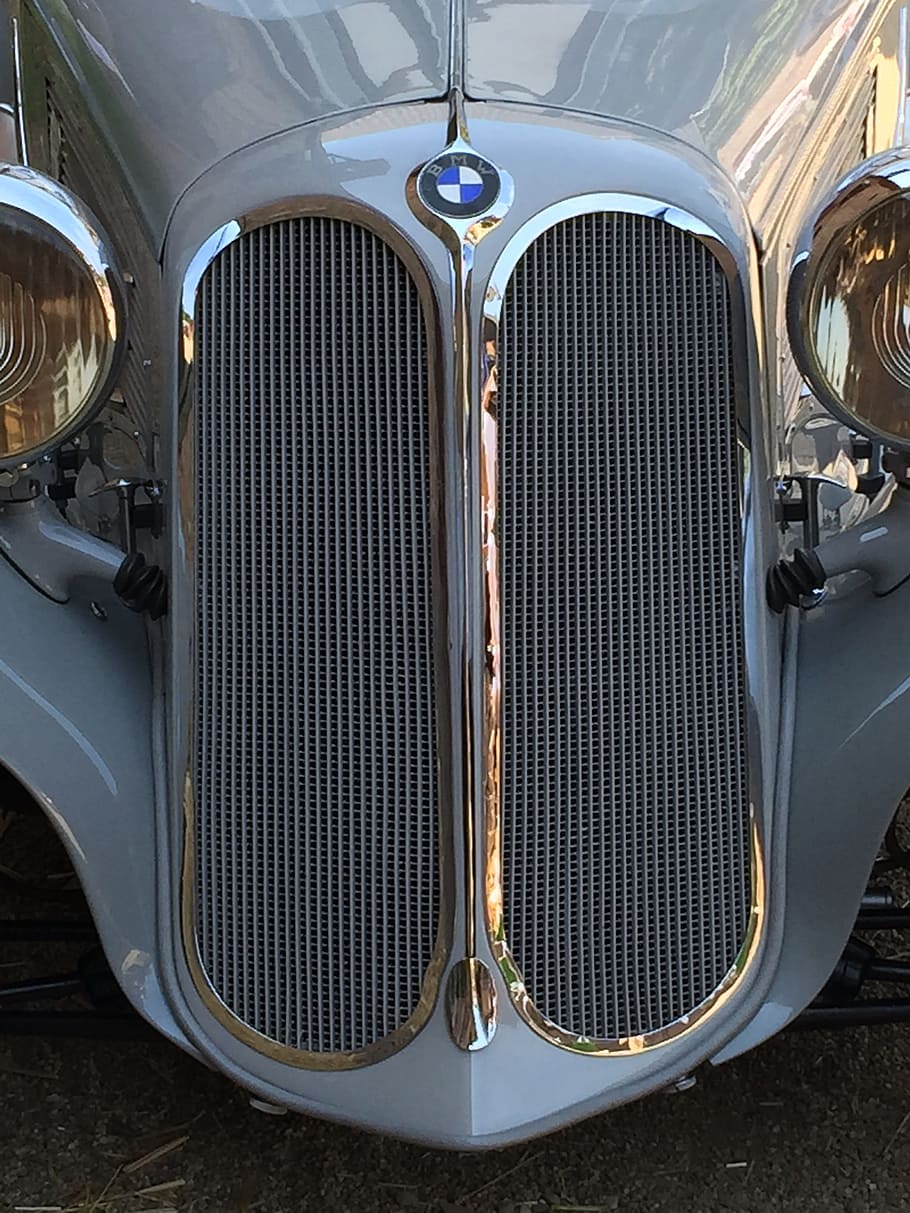 Auto, Oldtimer, Classic, Automotive, spotlight, horn, old car HD wallpaper