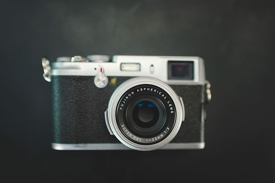 black and gray DSLR camera, camera - Photographic Equipment, old-fashioned HD wallpaper