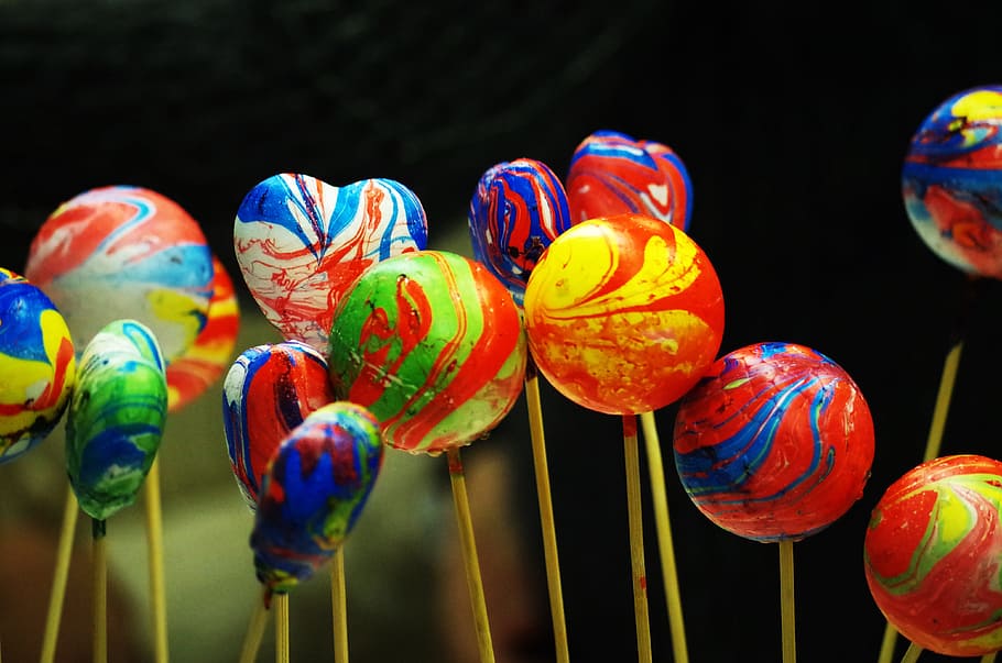 balls, ornaments, polystyrene, colors, decor, christmas decorations HD wallpaper