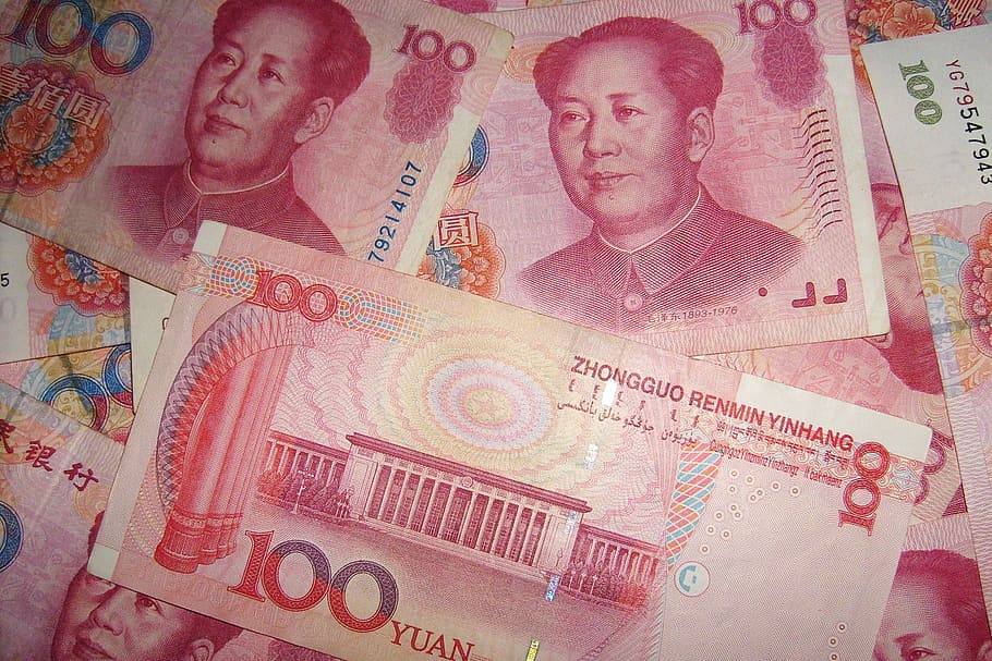 close-up photo 100 Chinese yuan, Chinese, Currency, Currency, Money, HD wallpaper