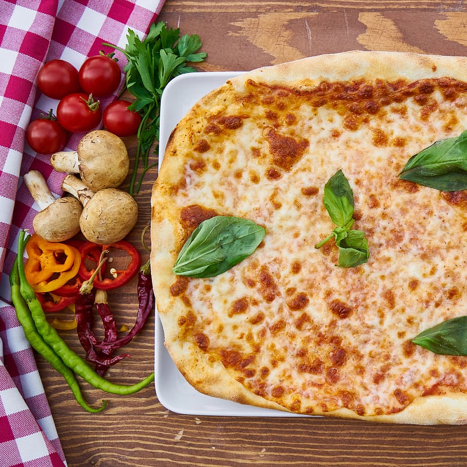 pizza, dough, tomato, macro, beautiful, health, food, healthy eating HD wallpaper