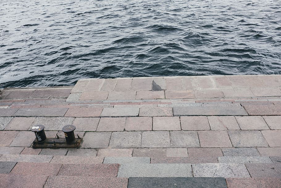 Embankment, other, outdoors, water, sea, no people, horizon over water HD wallpaper