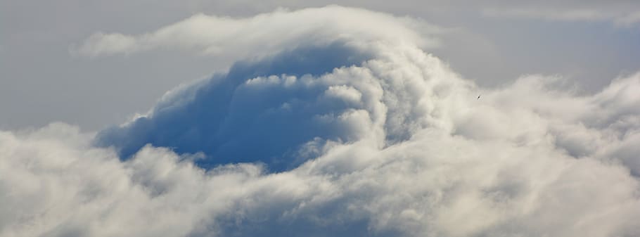 Clouds, Air, Mountain, Mont Ventoux, mountain top, sky, cloud - sky HD wallpaper