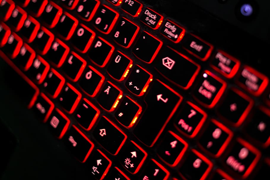 Keys, Computer Keyboard, Keyboard, Input, laptop, black, colorful HD wallpaper
