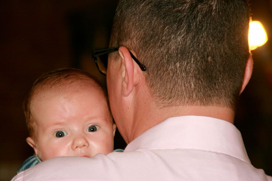 dad, son, love, two people, child, young, emotion, childhood HD wallpaper