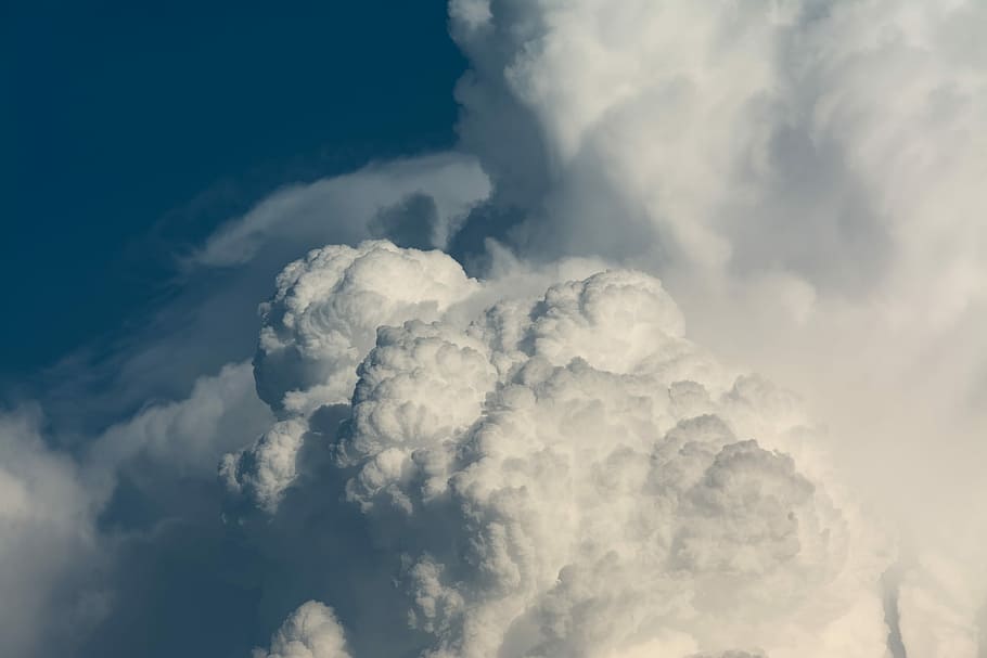 Clouds series, columbus clouds, cloudscape, above the clouds HD wallpaper
