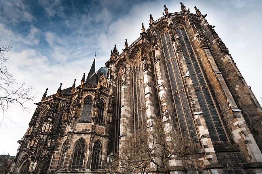 Dom, Aachen Cathedral, Religion, landmark, north rhine westphalia, HD wallpaper