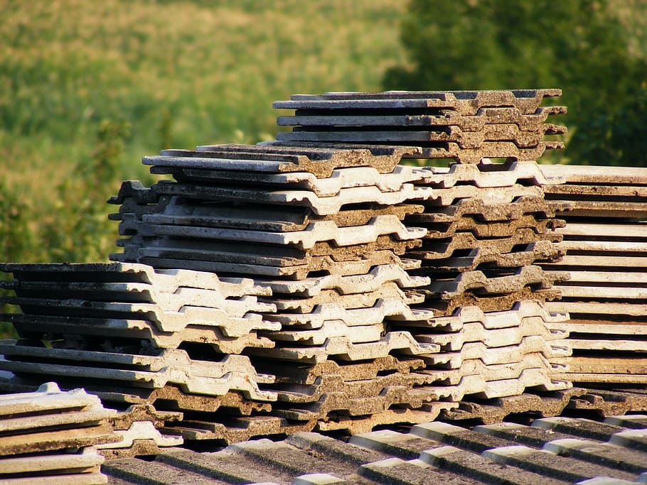 cement, construction, materials, roof, tile, industries, objects HD wallpaper