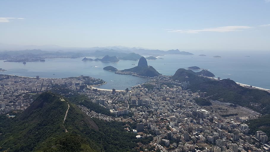 river, janeiro, corcovado, architecture, building exterior HD wallpaper