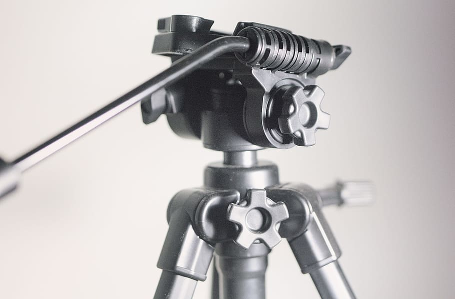 gray tripod, camera, equipment, technology, professional, studio HD wallpaper