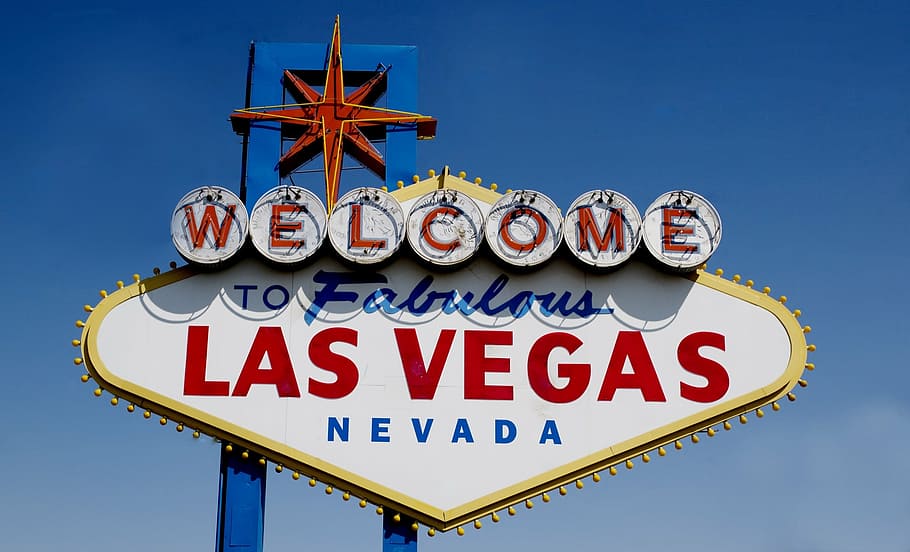 Welcome to Fabulous Las Vegas Nevada signage, iconic, architecture