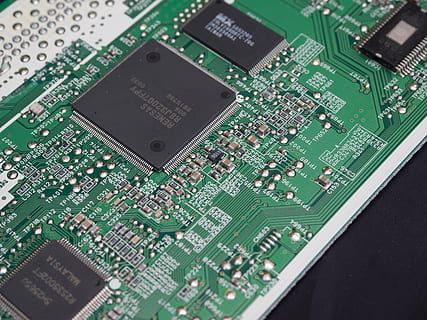 green circuit board, electronic devices, chip, memory, high-tech HD wallpaper