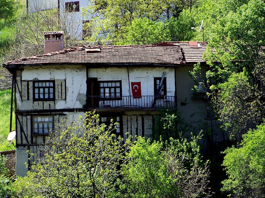 houses, safranbolu, wood, window, turkey, the forgotten, architecture, HD wallpaper
