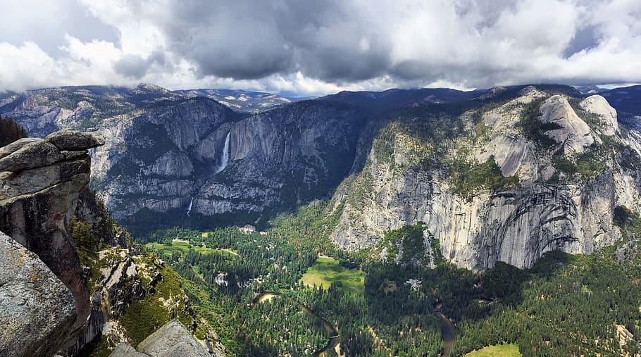 Beautiful Landscape, clouds, daylight, mountain, nature, outdoors HD wallpaper