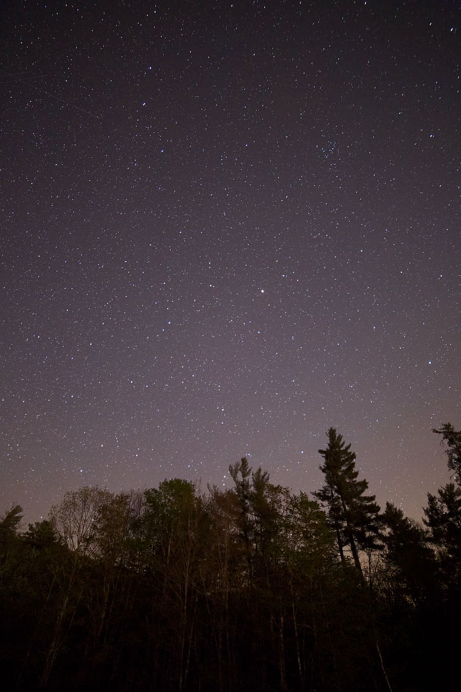 evening, midnight, nature, nightscape, nightsky, scenery, scenic HD wallpaper