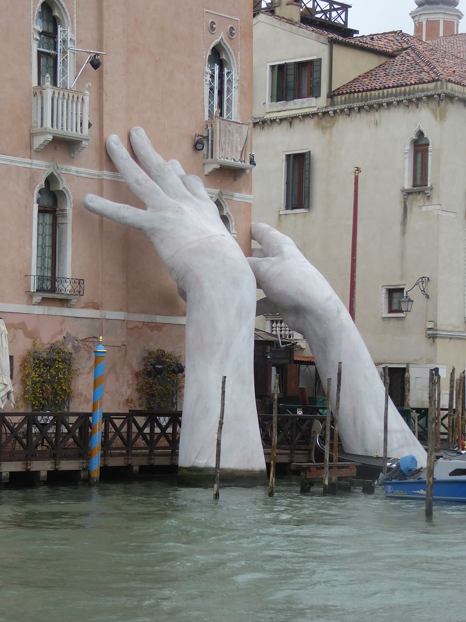 hands, venice, art, architecture, building exterior, built structure HD wallpaper