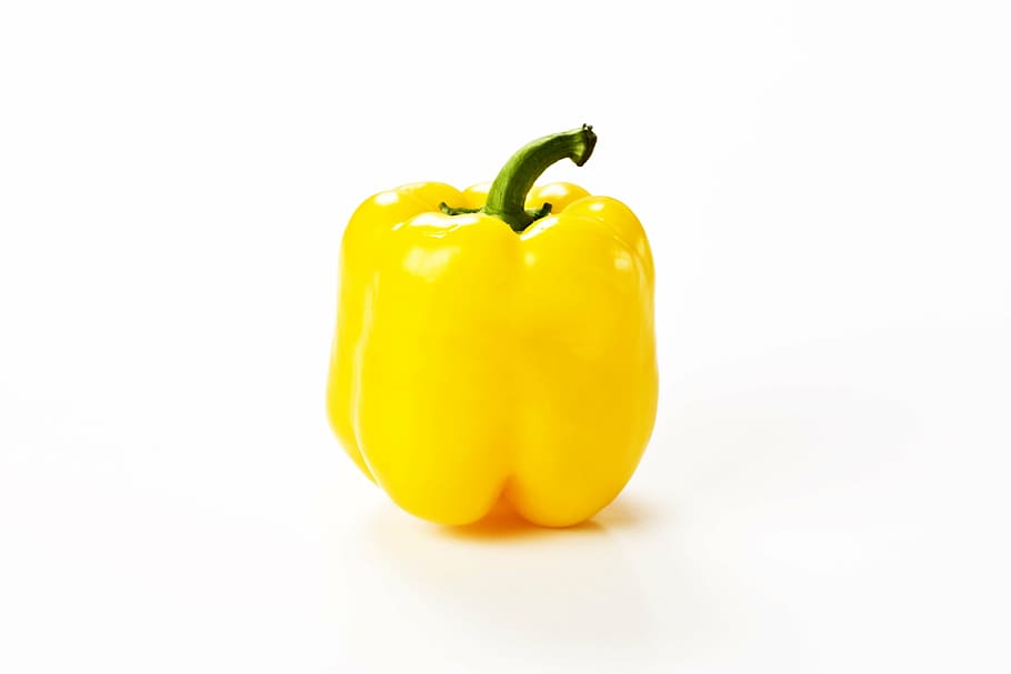 yellow, pepper, yellow pepper, vegetable, food, food and drink HD wallpaper