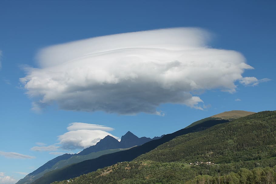 cloud, sky, white, blue, cream, time, space, mountain, cloud - sky HD wallpaper