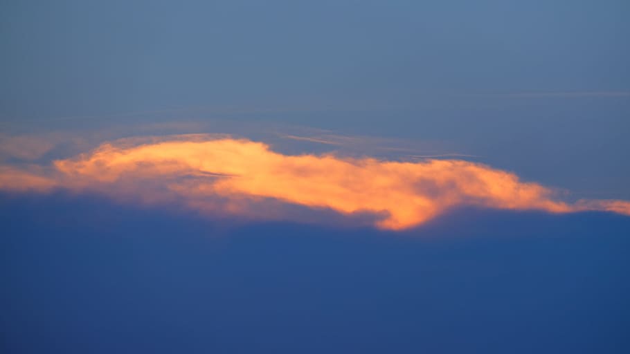 sunset, sky, beach, cloud - sky, cloudscape, atmosphere, beauty in nature HD wallpaper