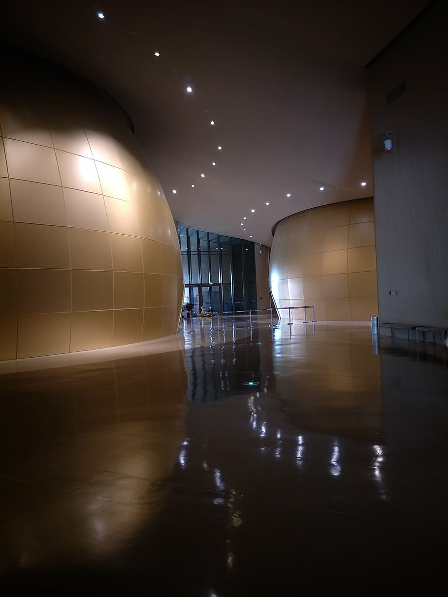 building, light, showroom, illuminated, reflection, lighting equipment HD wallpaper