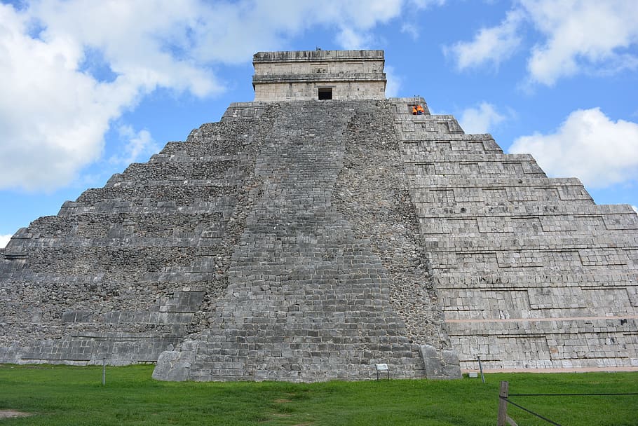 kukulcan, chichenitzá, mexico, the past, cloud - sky, history HD wallpaper