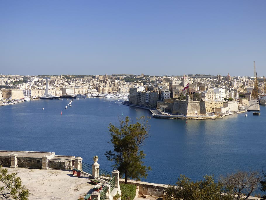 malta, harbour, historic, valletta, europe, island, maltese, HD wallpaper