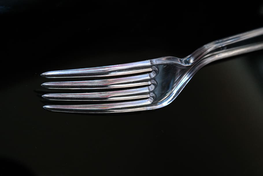 Fork, Plastic Cutlery, plastic fork, transparent, forks, studio shot HD wallpaper
