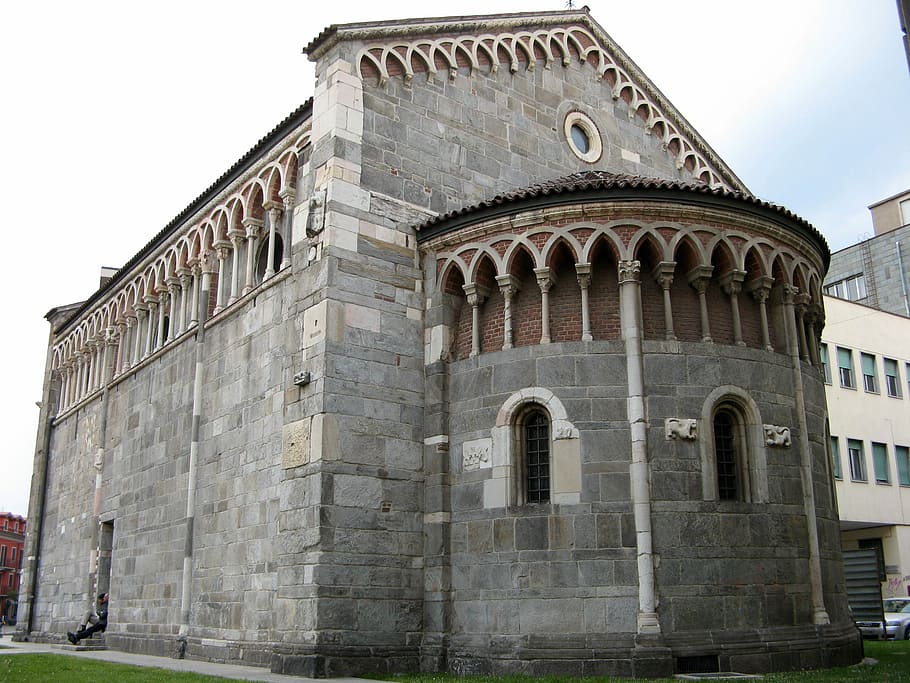 Church of San Pietro in Gallarate, Italy, building, chapel, photos, HD wallpaper