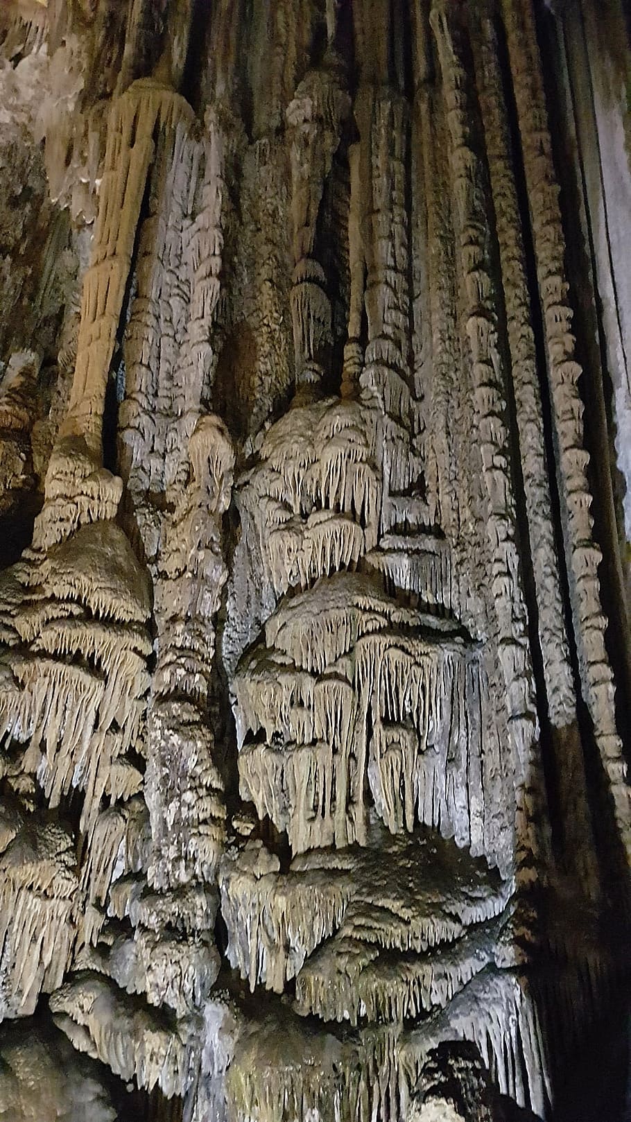 nerja, cave, malaga, no people, pattern, low angle view, indoors HD wallpaper
