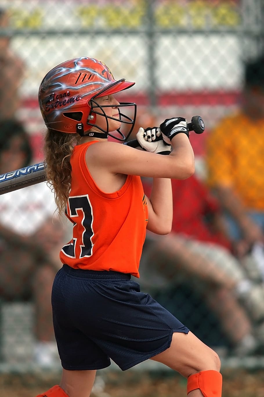 softball, player, swinging, batter, girl, female, game, competition HD wallpaper