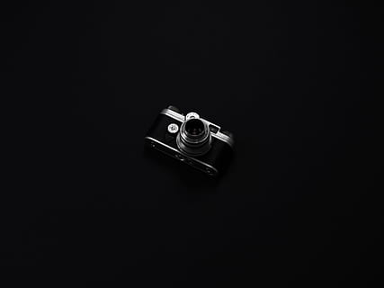grayscale photography of camera, dark, black, old, argus, vintage HD wallpaper