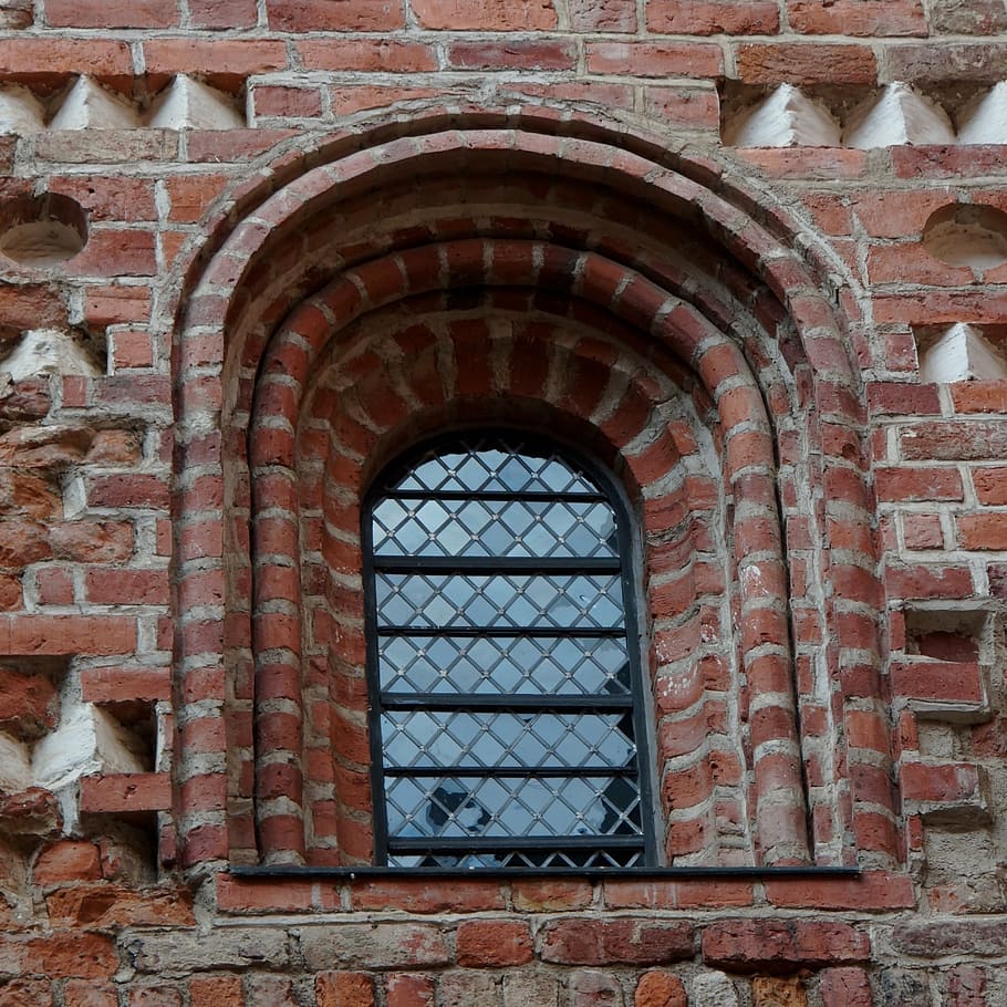 the window recess, window boxes, castle window, old, milijöö HD wallpaper