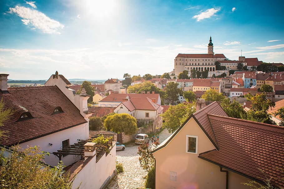 Wonderful City of Mikulov, Czech Republic, architecture, castle, HD wallpaper