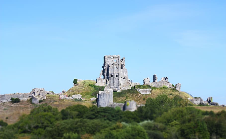 Castle, Ruin, Old, Architecture, History, medieval, building HD wallpaper
