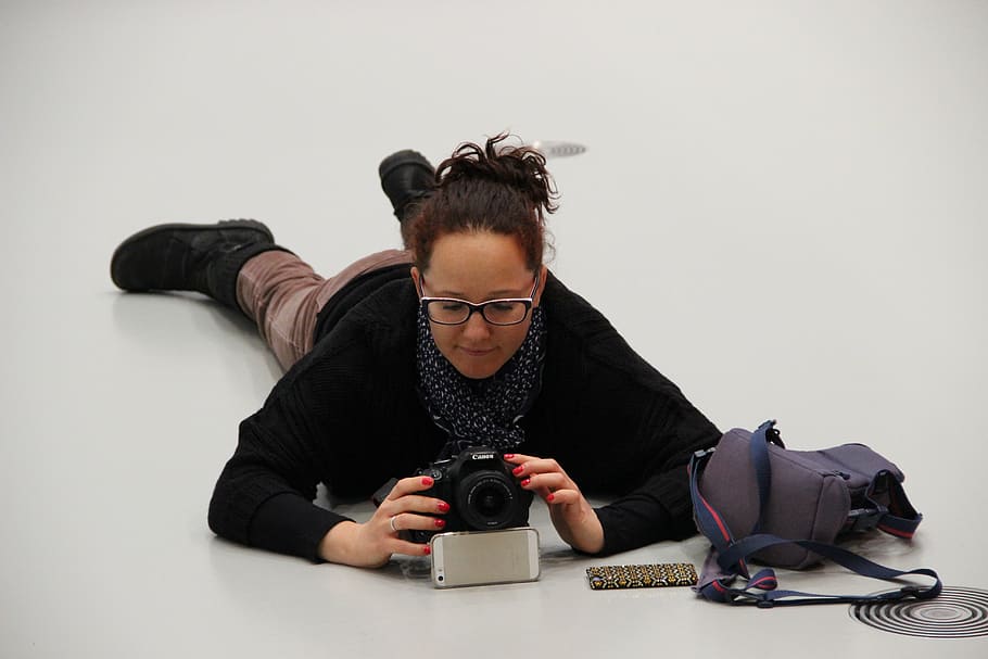 photographer, setting, camera, perspective, one person, adult HD wallpaper