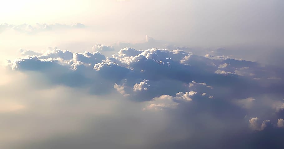 Columbus clouds, the clouds, high altitude, natural beauty HD wallpaper