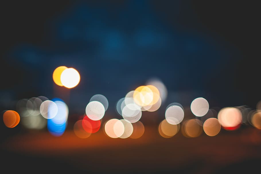 Colorful Night Bokeh vol 3, defocused, abstract, backgrounds