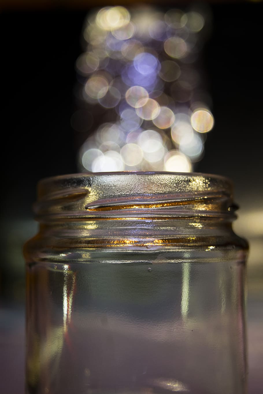 bokeh, glass, light, circle, circles, close-up, glass - material HD wallpaper