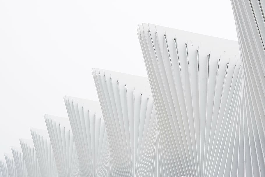 white painted building wallpaper, architecture, infrastructure HD wallpaper