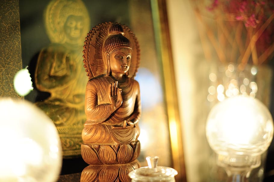 buddha, bright, shine, religion, spirituality, belief, statue HD wallpaper