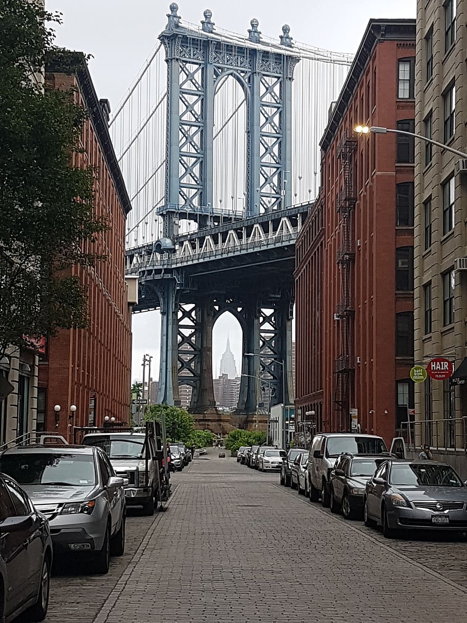ny, bridge, brooklyn, built structure, architecture, transportation HD wallpaper