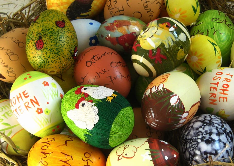 assorted Easter eggs, paint, painting, art, color, colorful HD wallpaper