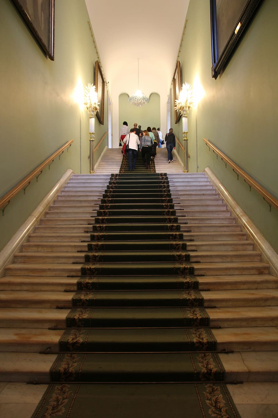 tretyakov, gallery, stairs, high, moscow, staircase, architecture HD wallpaper